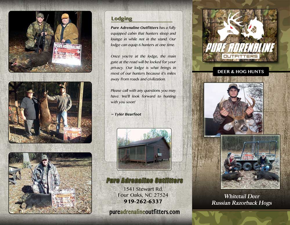 Hunting Outfitter Brochures KILLSHOTS